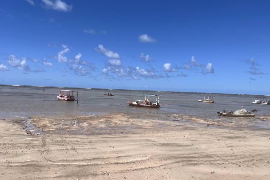 Pôrto de Pedras Casa De Luxo Na Praia Do Patacho - Cond. Azulu, Casa 04 빌라 외부 사진