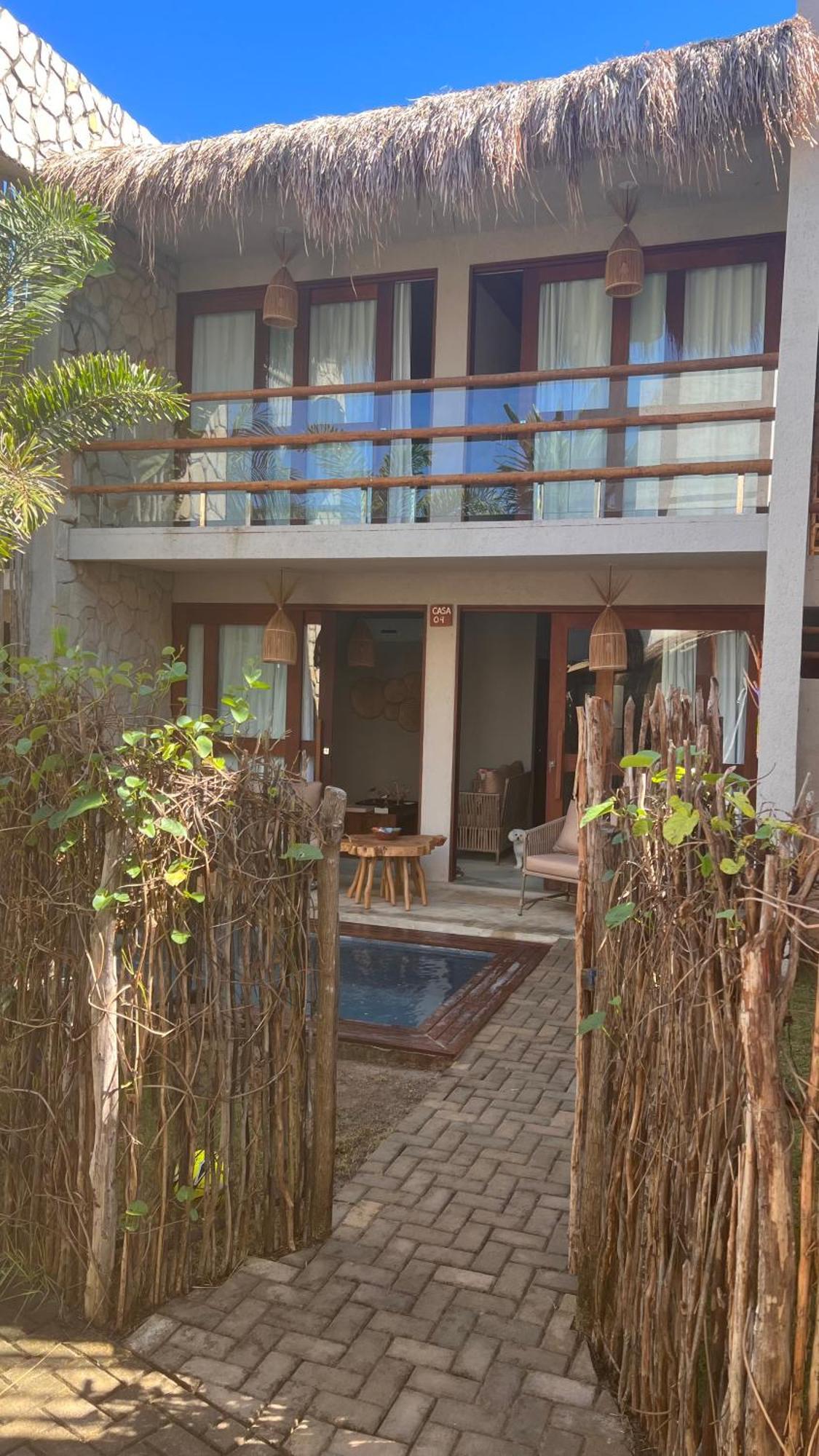 Pôrto de Pedras Casa De Luxo Na Praia Do Patacho - Cond. Azulu, Casa 04 빌라 외부 사진